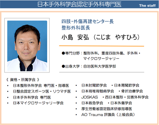 日本手外科学会認定手外科専門医